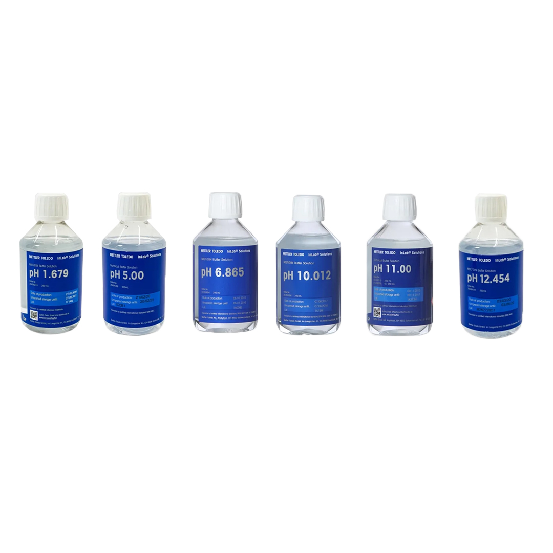 محلول بافر های کالیبراسیون متلر تولدو buffer mettler toledo