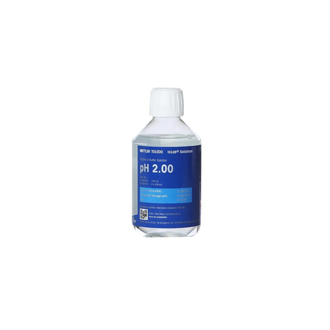 محلول کالیبراسیون بافر 2 متلر تولدو buffer 2 mettler toledo