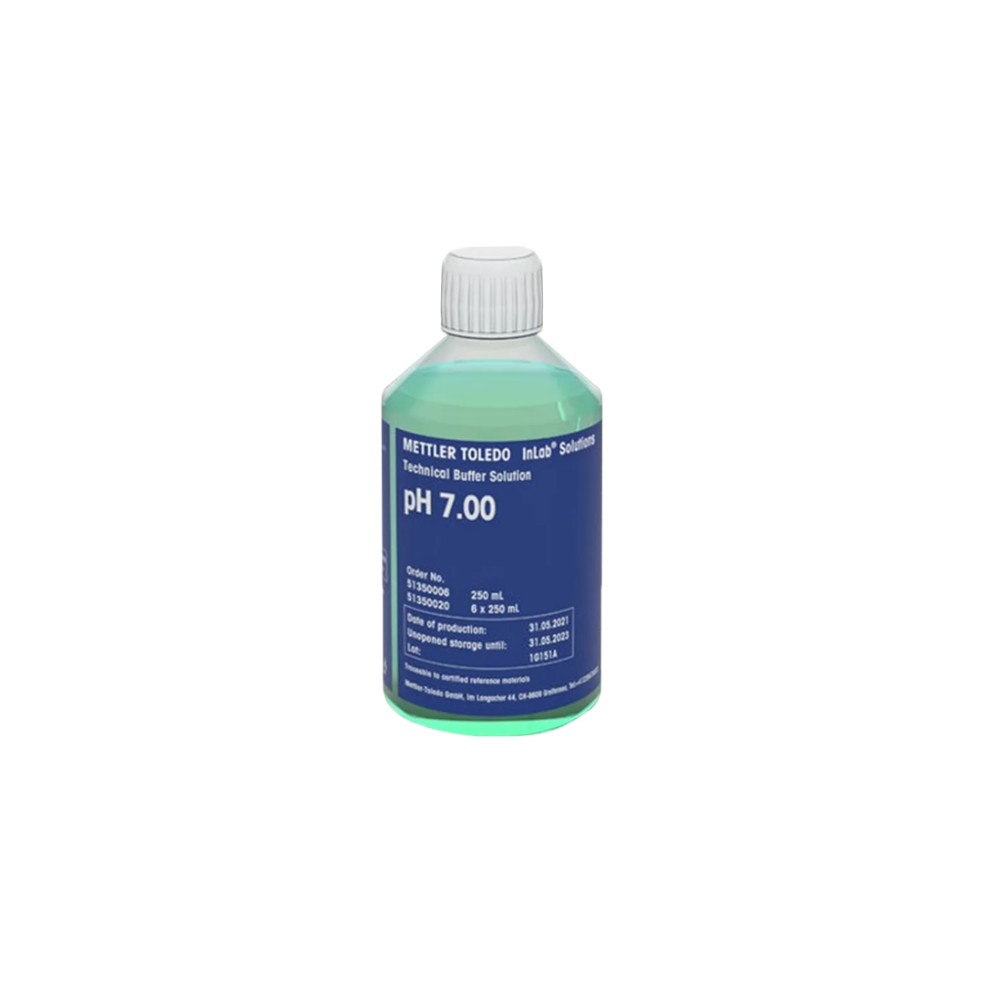 محلول کالیبراسیون بافر 7 متلر تولدو (استاندارد) buffer 7 mettler toledo