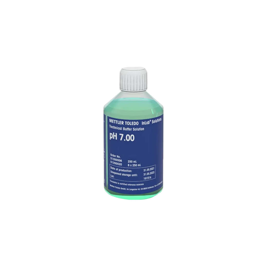 محلول کالیبراسیون بافر 7 متلر تولدو (استاندارد) buffer 7 mettler toledo